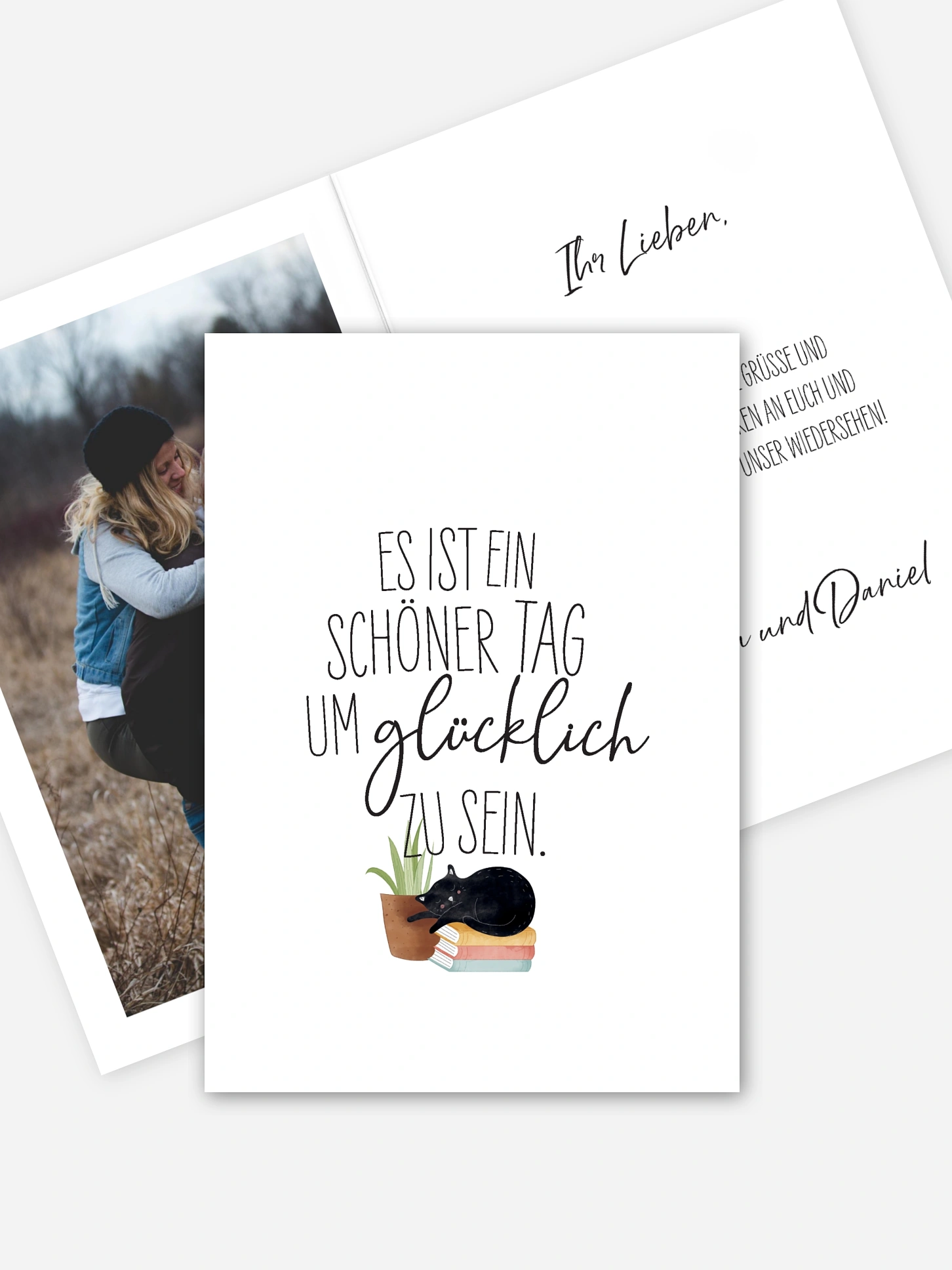 Grußkarte Schöner Tag