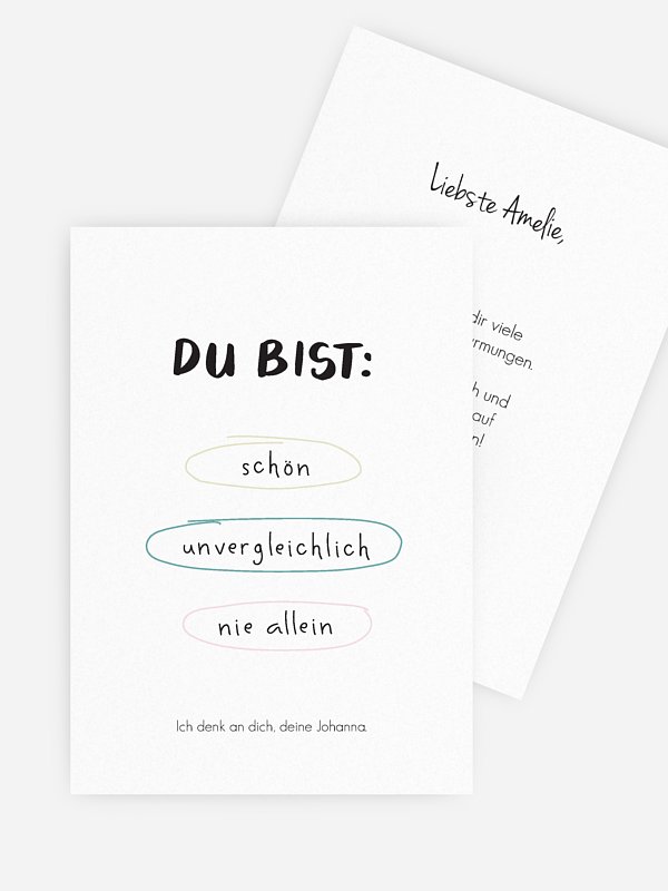 Du bist
