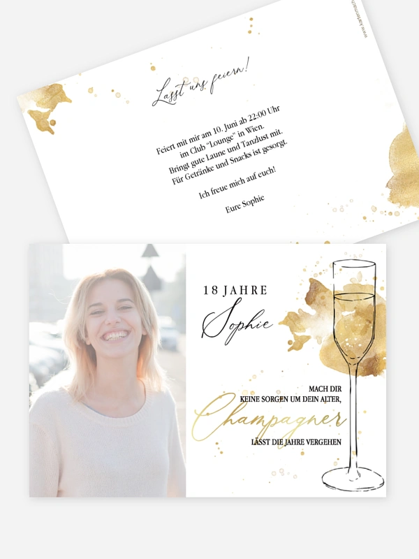 Champagnerglas