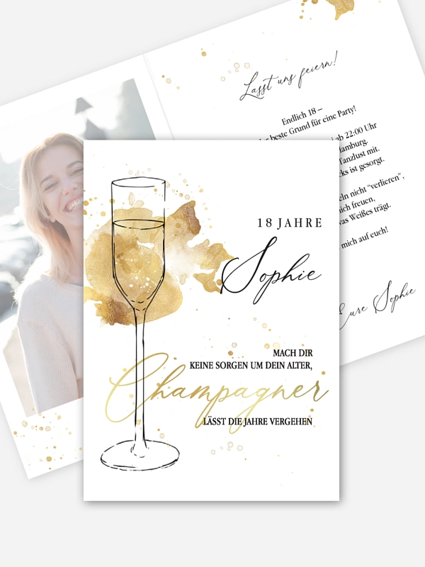 Champagnerglas