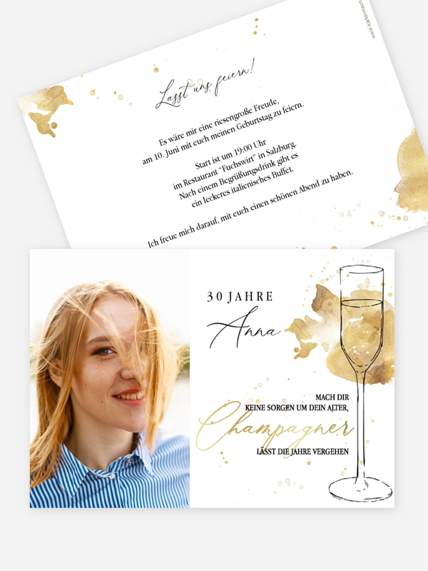 Champagnerglas