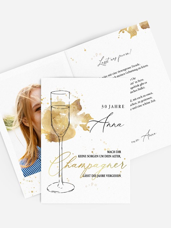 Champagnerglas