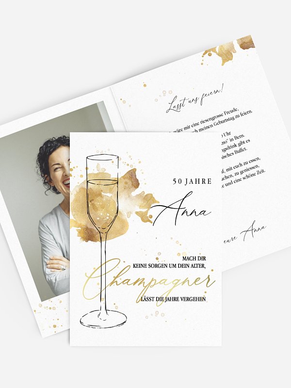 Champagnerglas