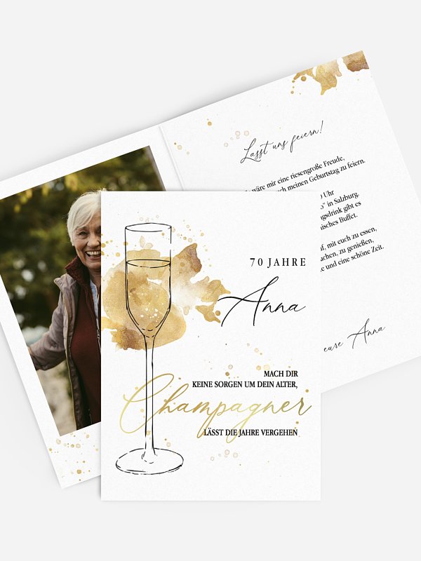 Champagnerglas