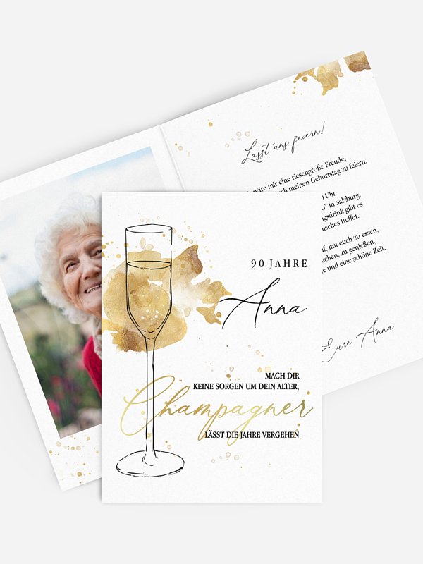 Champagnerglas