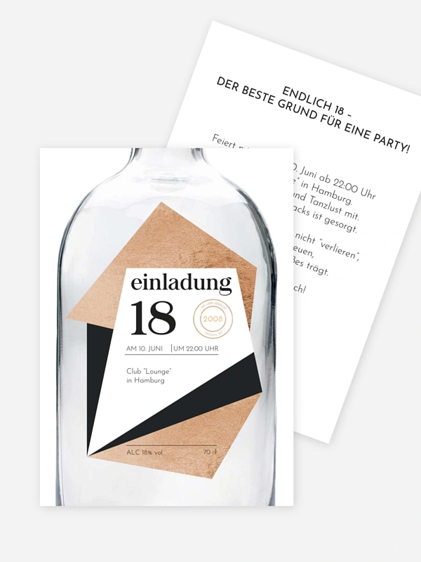 Gin Bottle