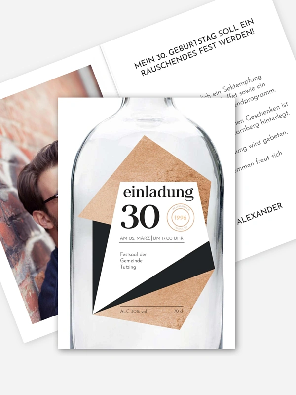 Gin Bottle