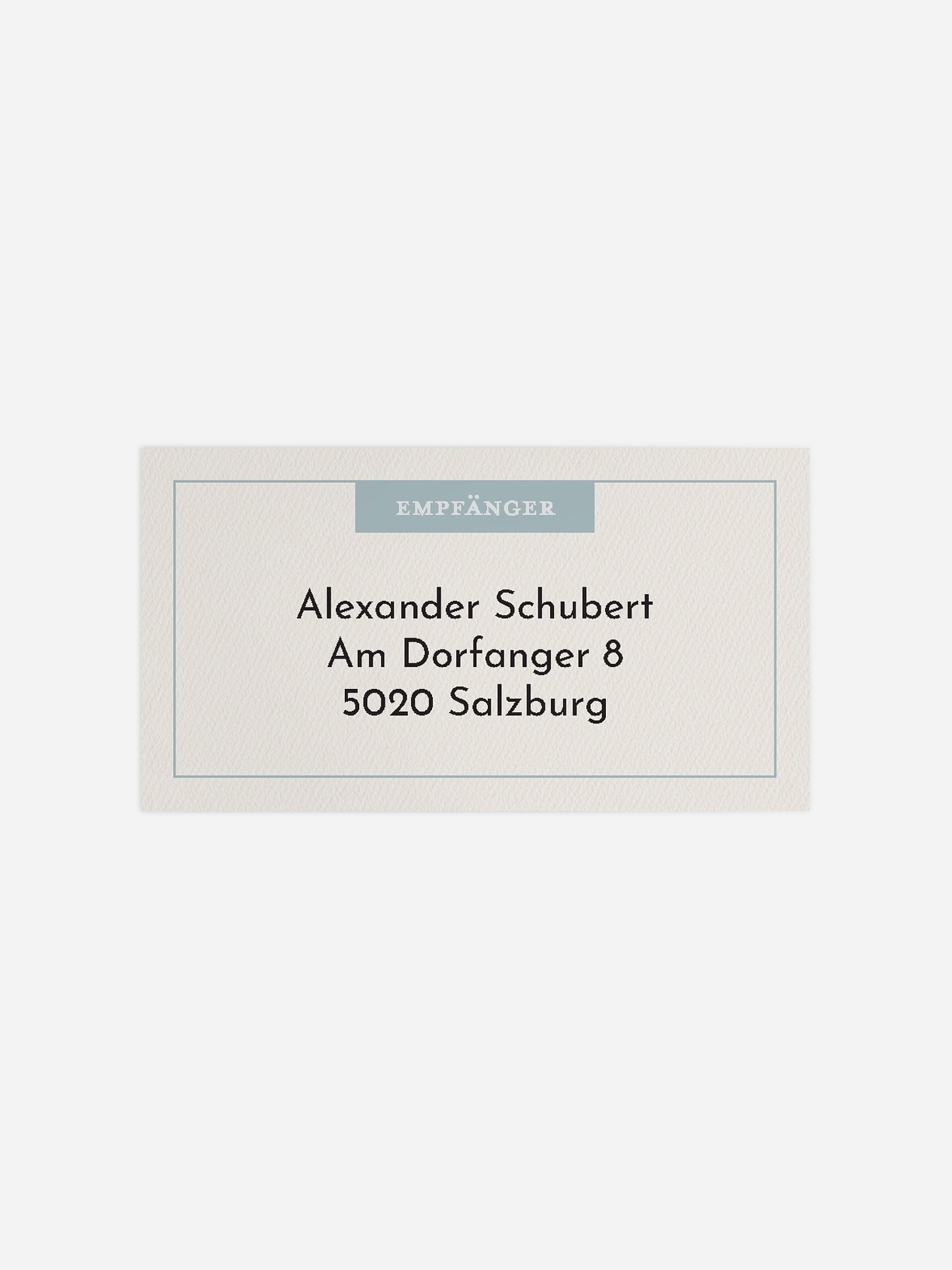 Empfängeraufkleber Geburtstag Quittenbaum