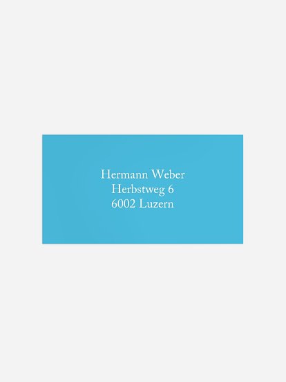 Empfängeraufkleber Geburtstag Parkscheibe