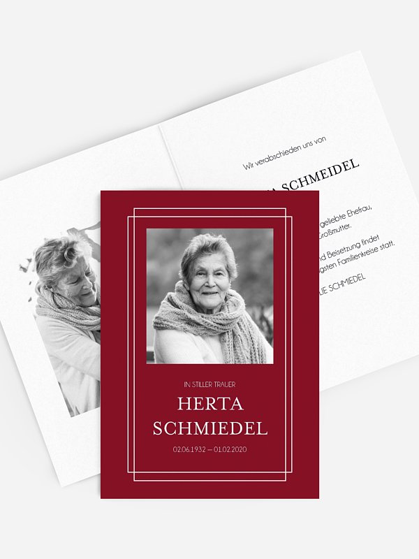 Liebevolle Erinnerung