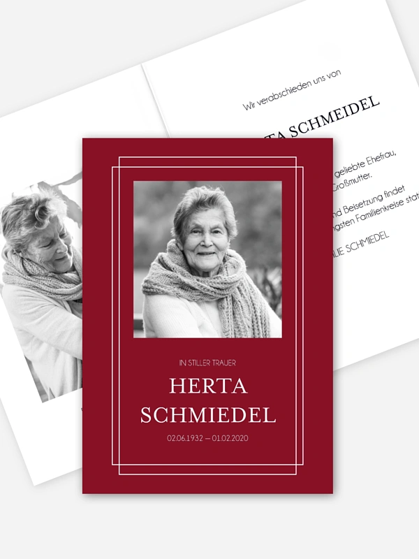Liebevolle Erinnerung