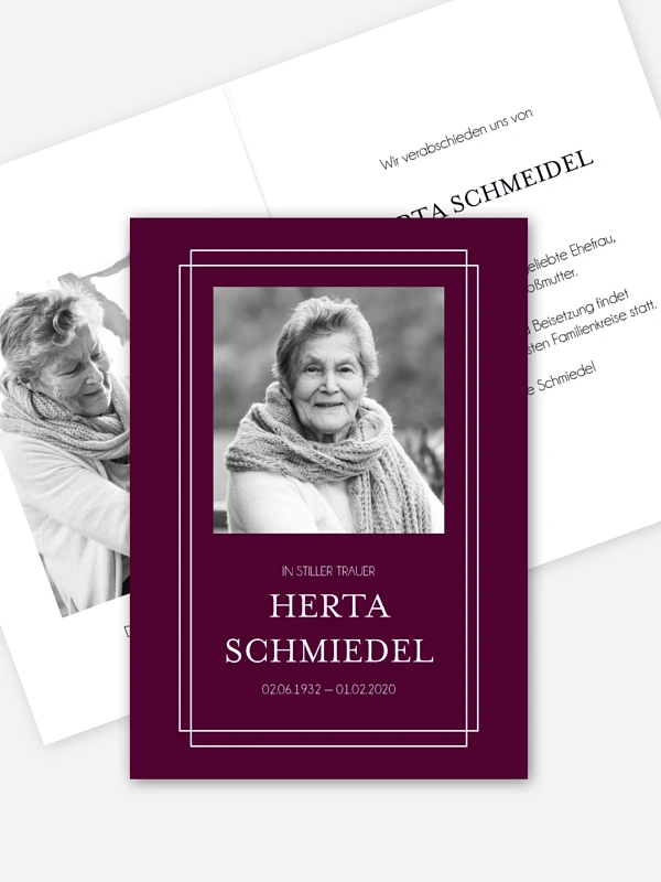 Liebevolle Erinnerung