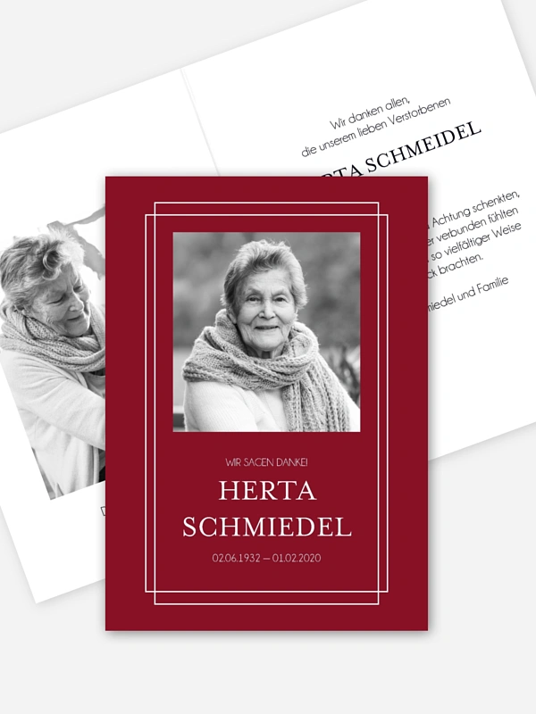 Liebevolle Erinnerung