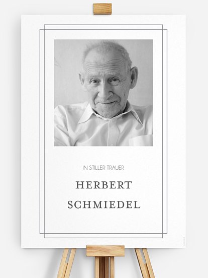 Trauer-Poster Liebevolle Erinnerung