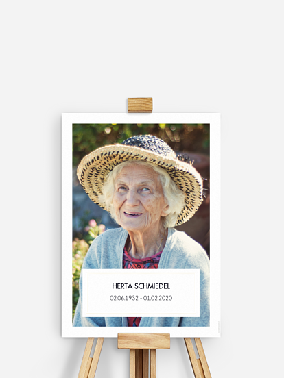 Trauer-Poster Tiefe Verbundenheit