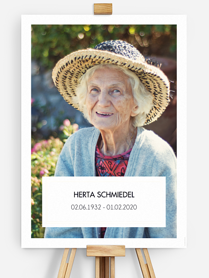 Trauer-Poster Tiefe Verbundenheit