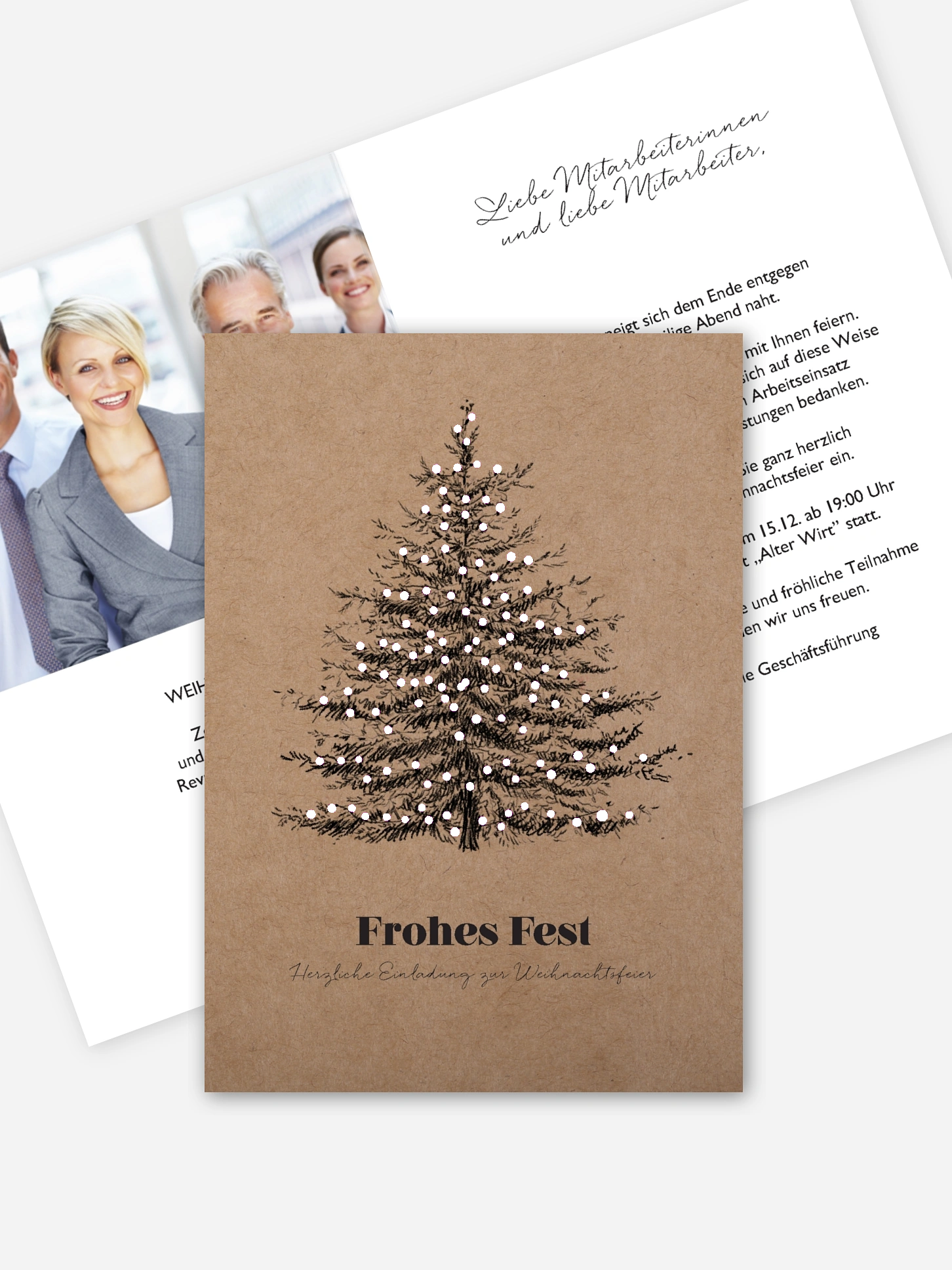Weihnachtsfeier Pinetree