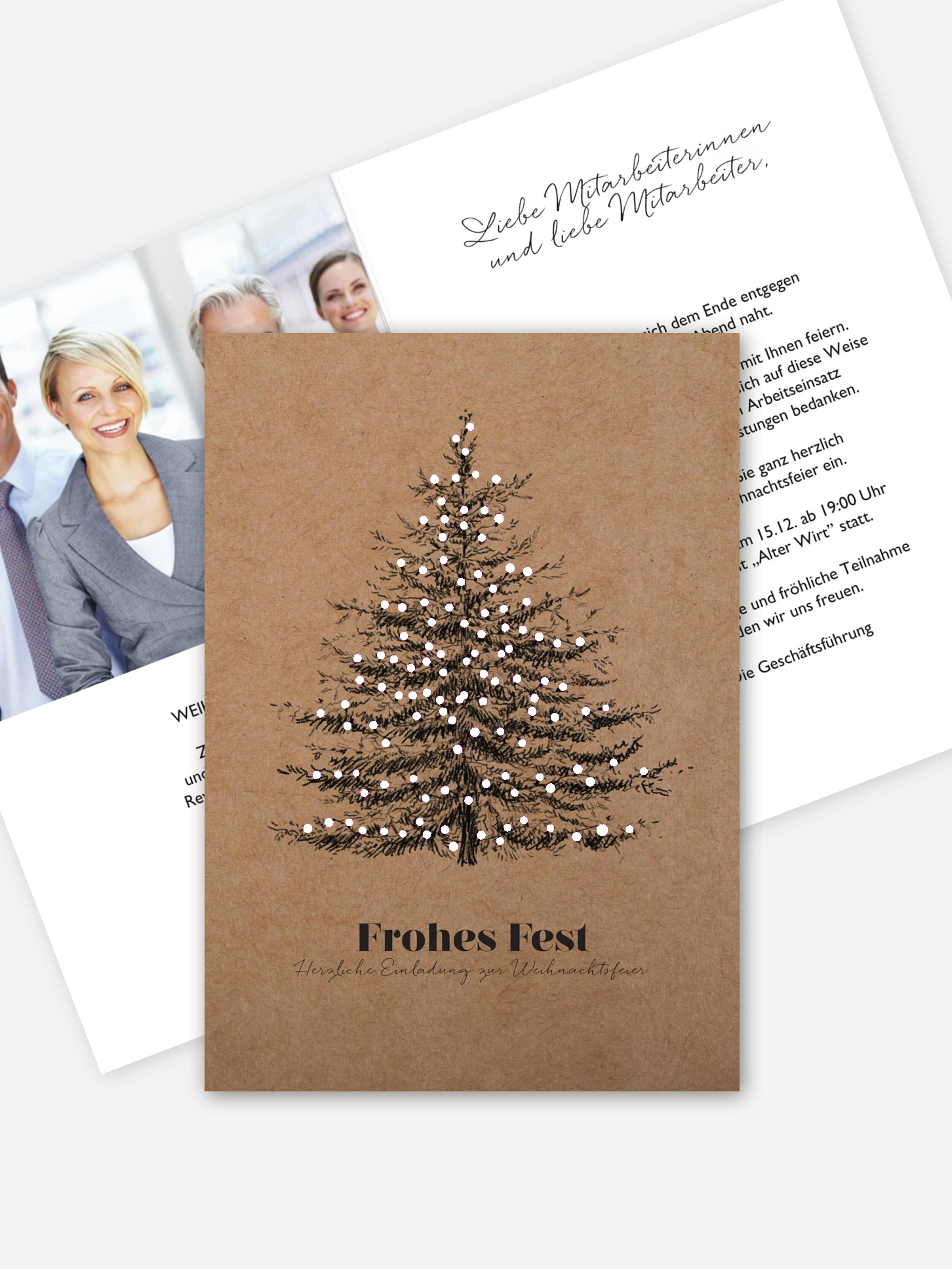 Weihnachtsfeier Pinetree