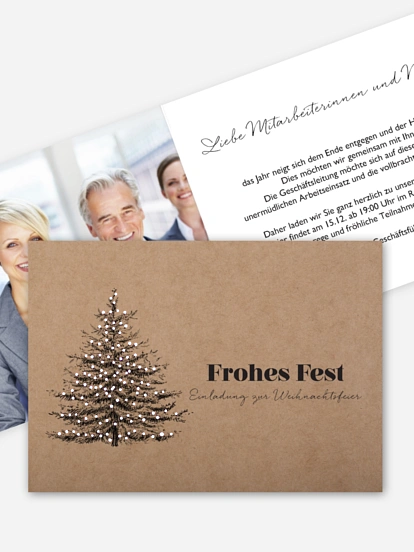 Weihnachtsfeier Pinetree