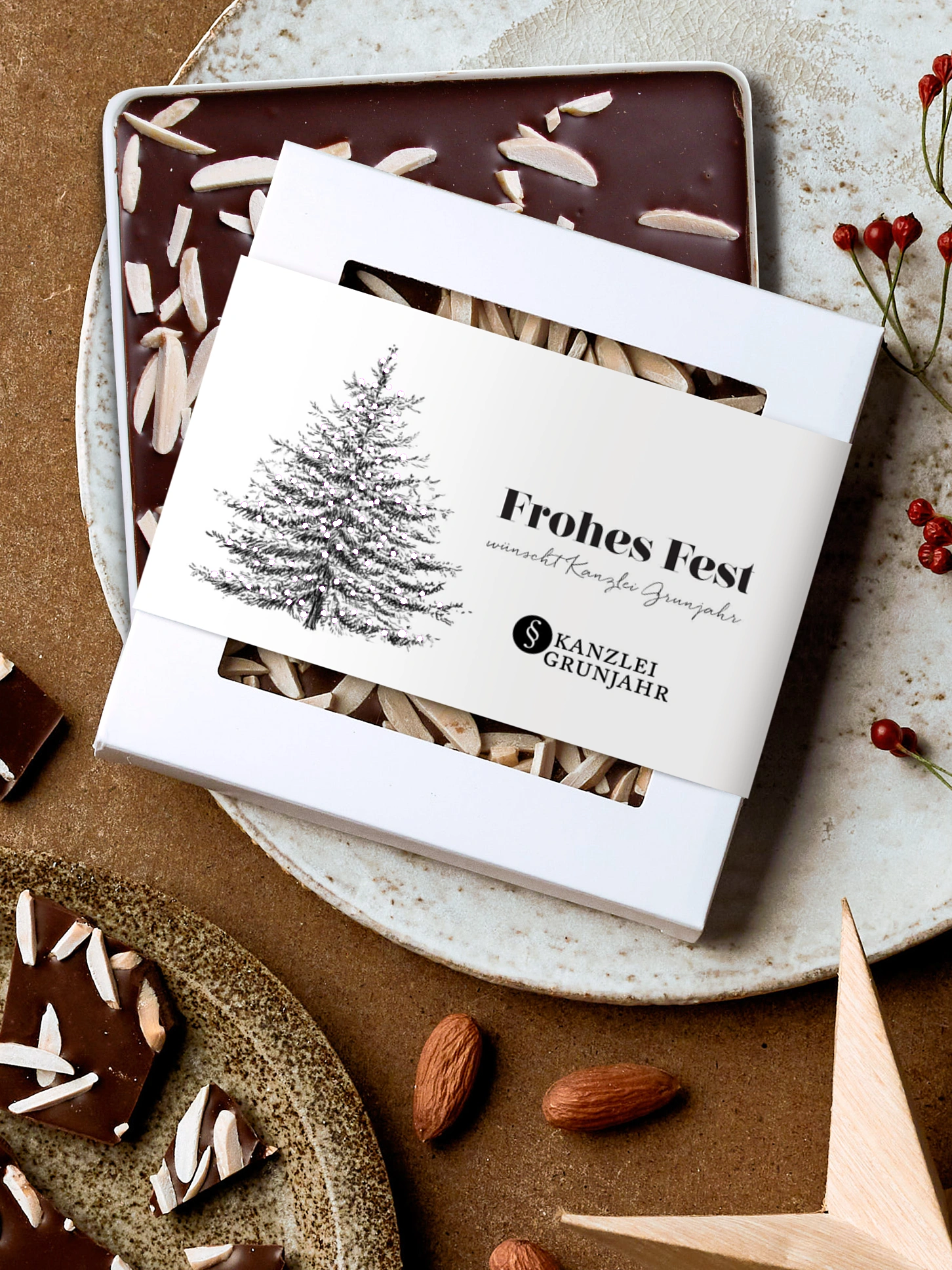 Schokobox geschäftlich Pinetree