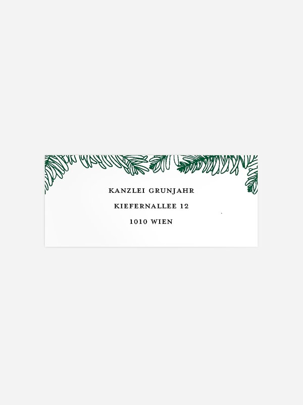 Tannenspiel Kraftpapier