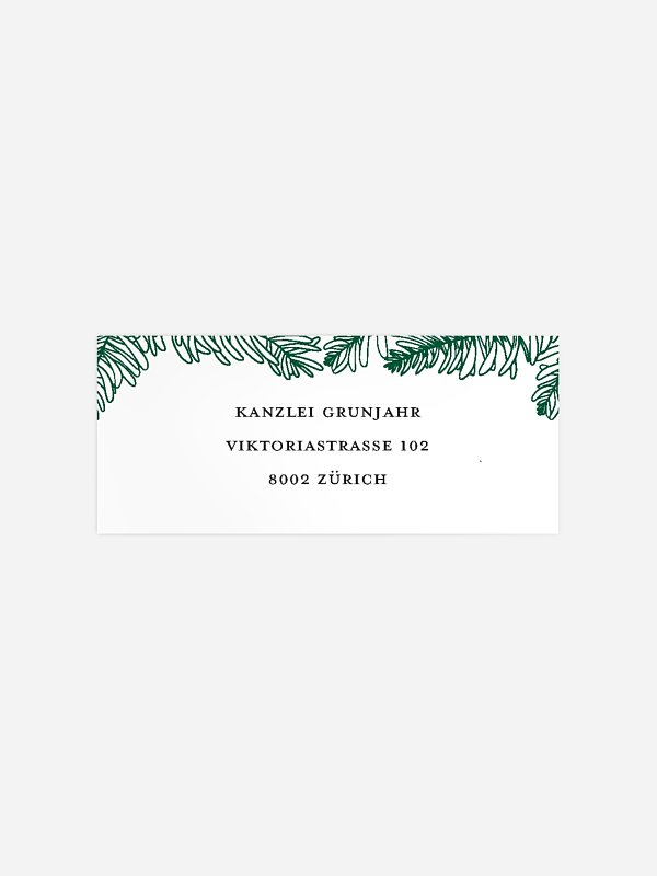 Tannenspiel Kraftpapier