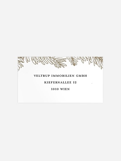 Tannenspiel Kraftpapier Tannenspiel Kraftpapier