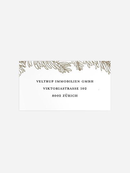 Tannenspiel Kraftpapier