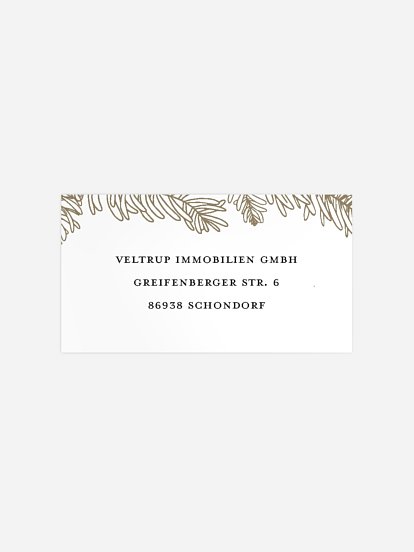 Tannenspiel Kraftpapier Tannenspiel Kraftpapier