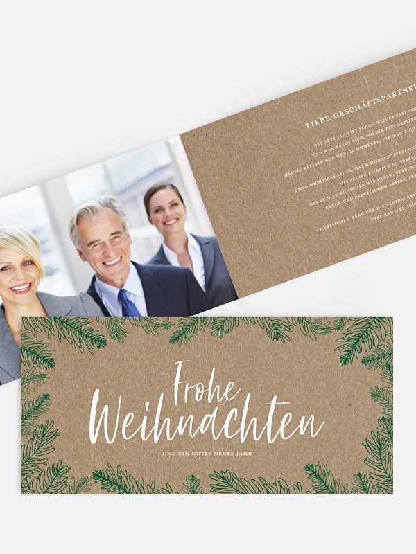 Tannenspiel Kraftpapier