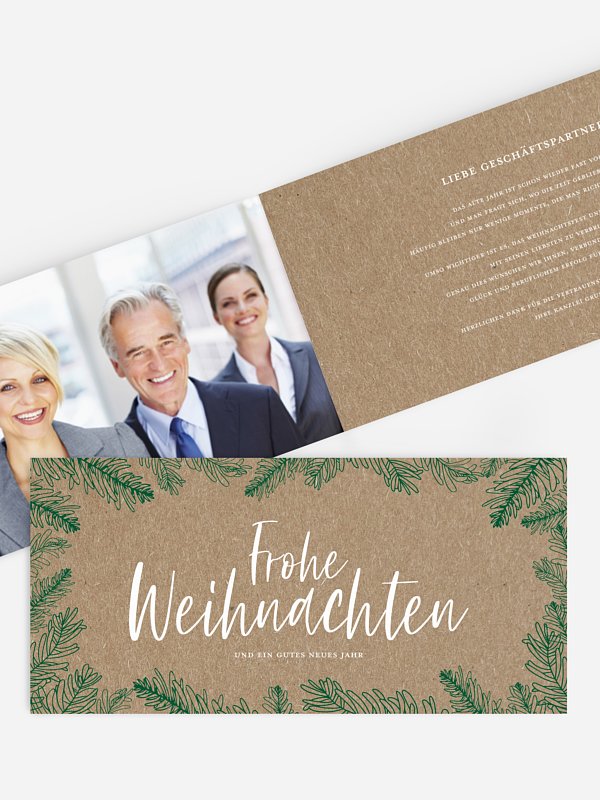 Tannenspiel Kraftpapier