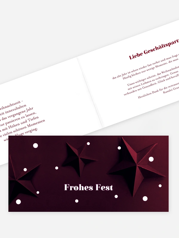Papierstern