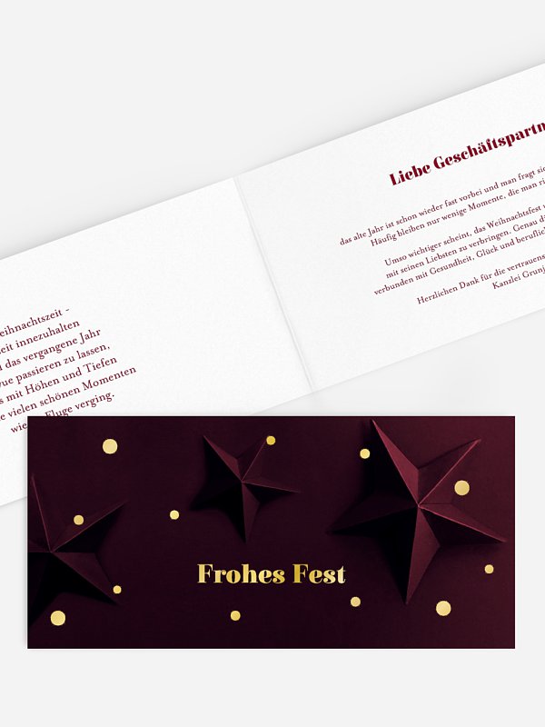 Papierstern