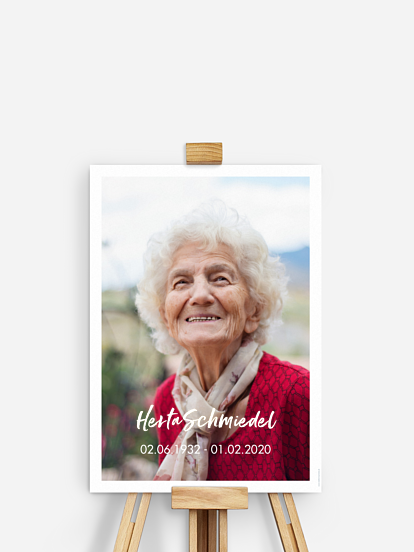 Trauer-Poster Ohne Dich