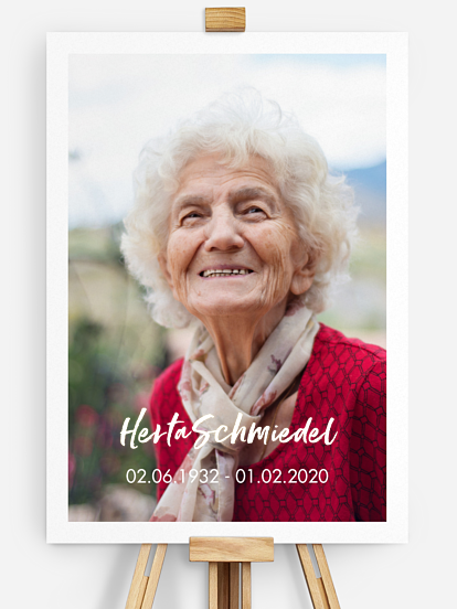 Trauer-Poster Ohne Dich