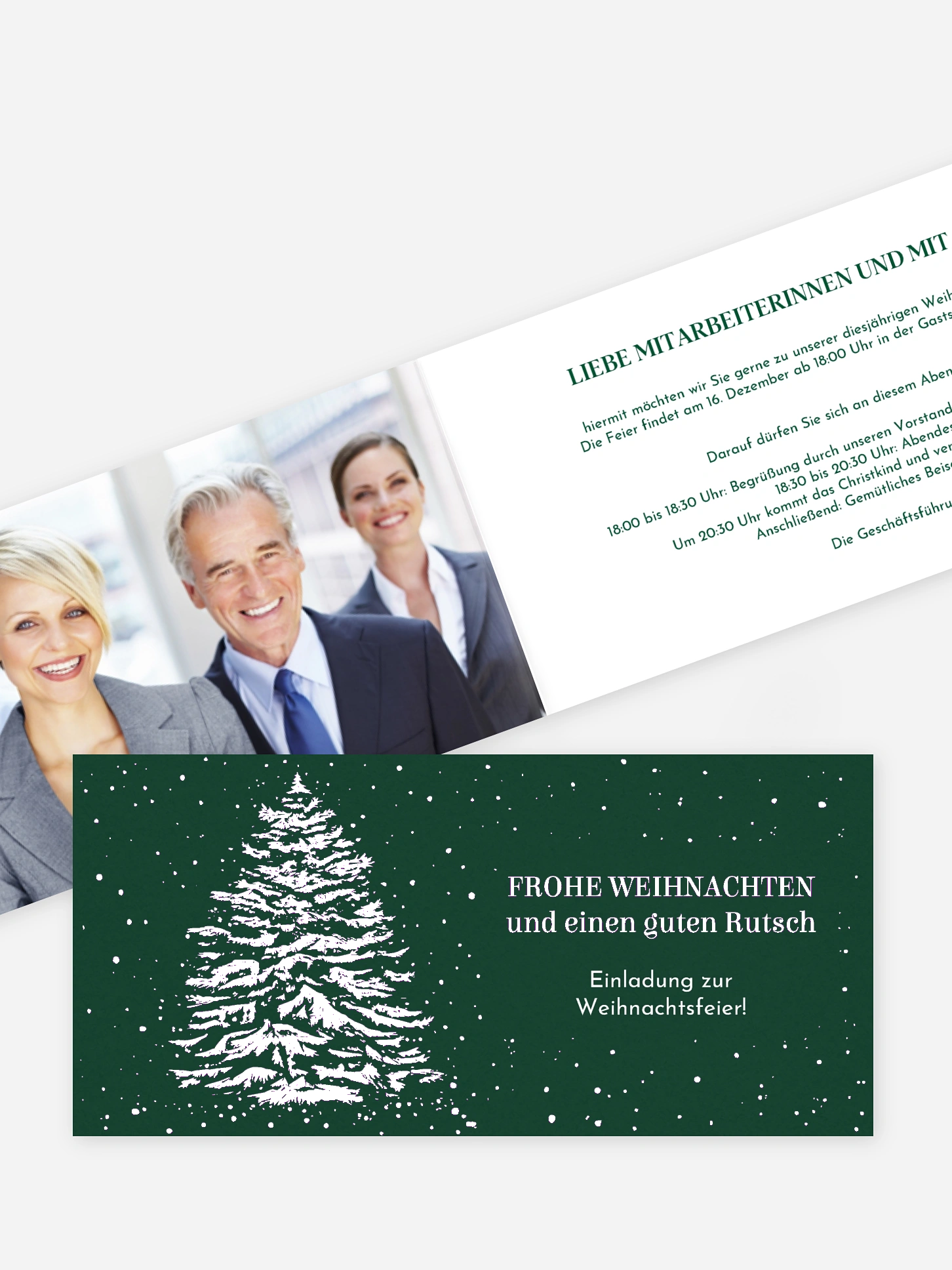 Weihnachtsfeier Tannenglanz