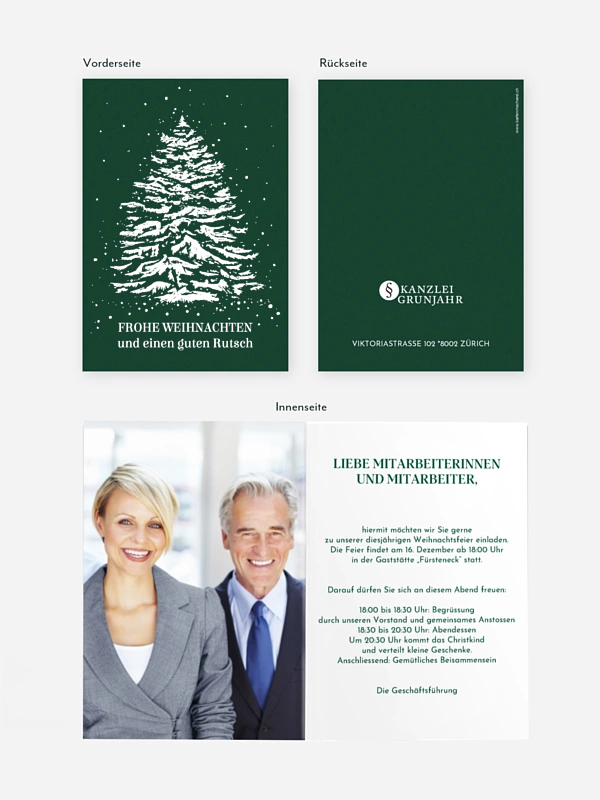 Weihnachtsfeier Tannenglanz