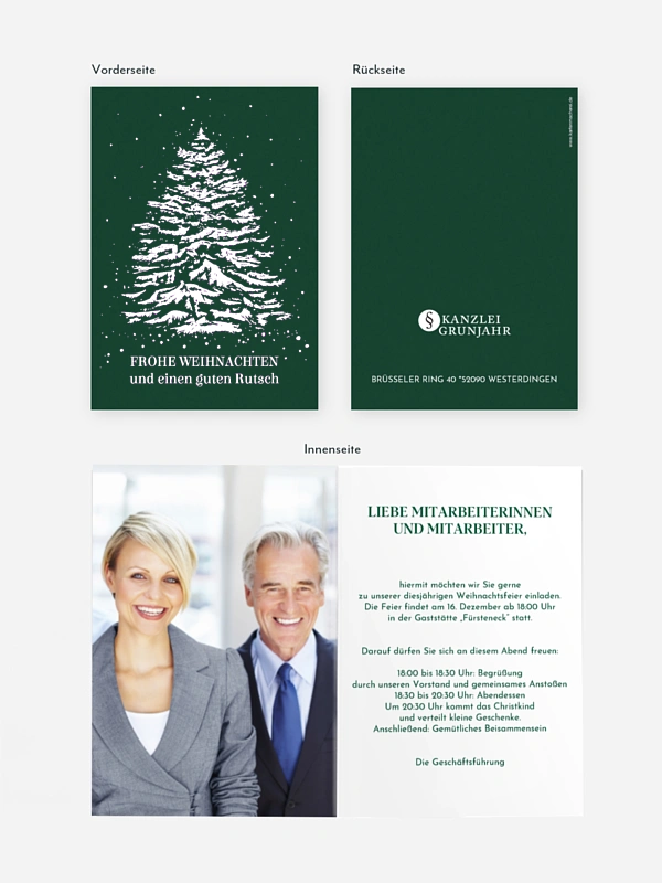 Weihnachtsfeier Tannenglanz