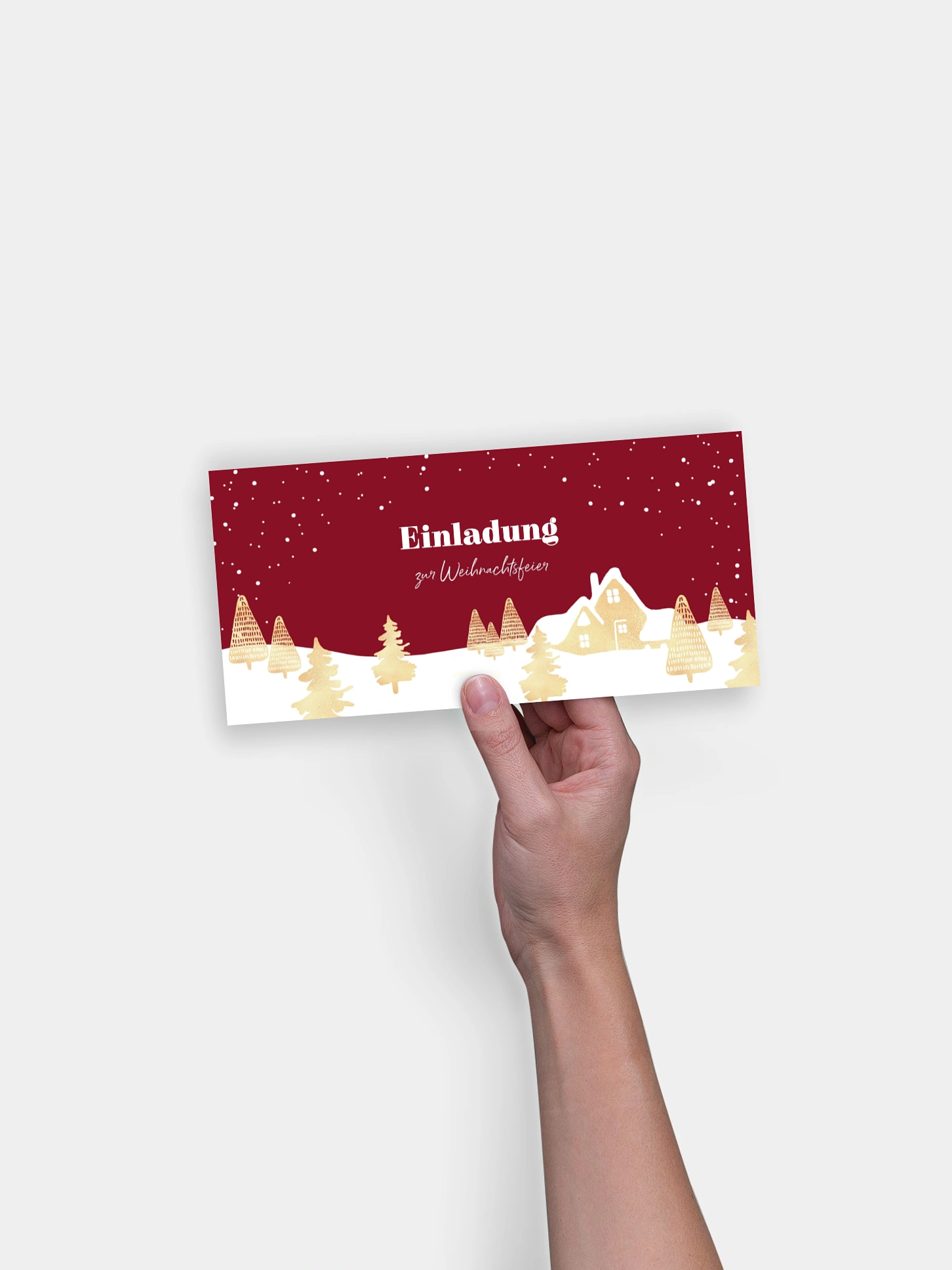 Weihnachtsfeier Baumlandschaft