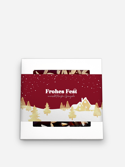 Schokobox geschäftlich Baumlandschaft