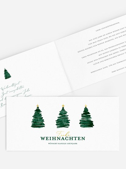 Aquarell Tannen Aquarell Tannen