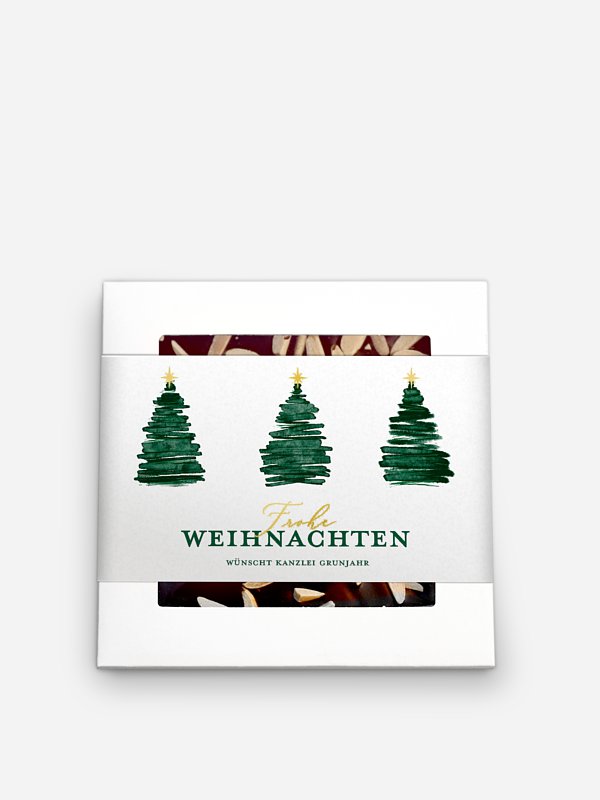 Aquarell Tannen