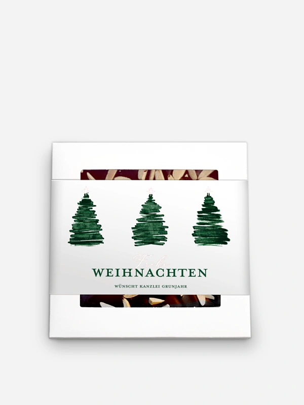 Aquarell Tannen