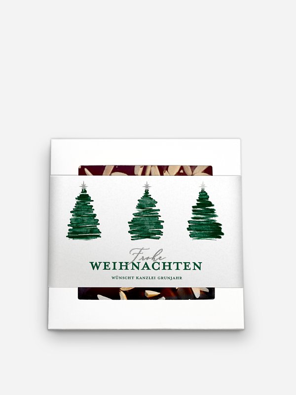 Aquarell Tannen