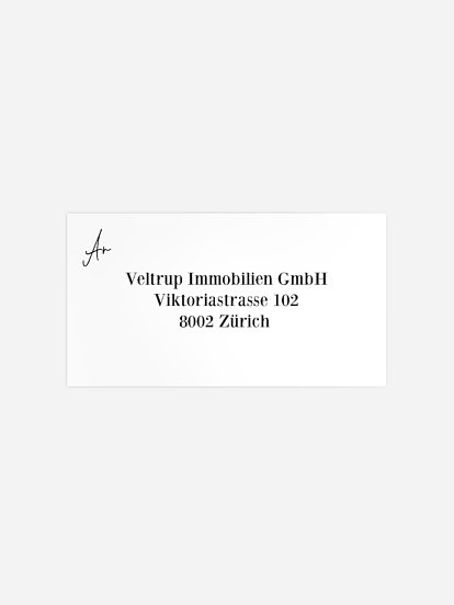 Empfängeraufkleber geschäftl. Weihnachten Simple Tree Kraftpapier