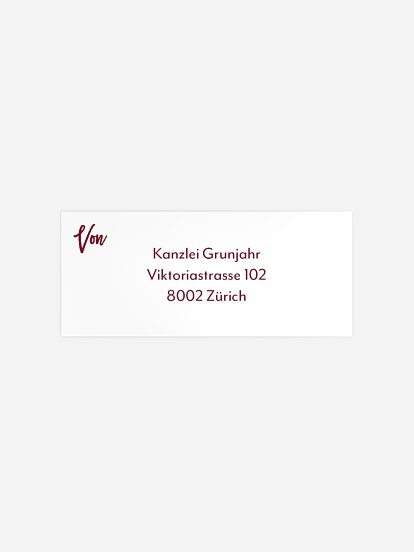 Absenderaufkleber geschäftl. Weihnachten Christmas Express