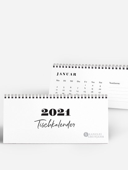 Kalender Geschäftlich Schwungvolles Jahr