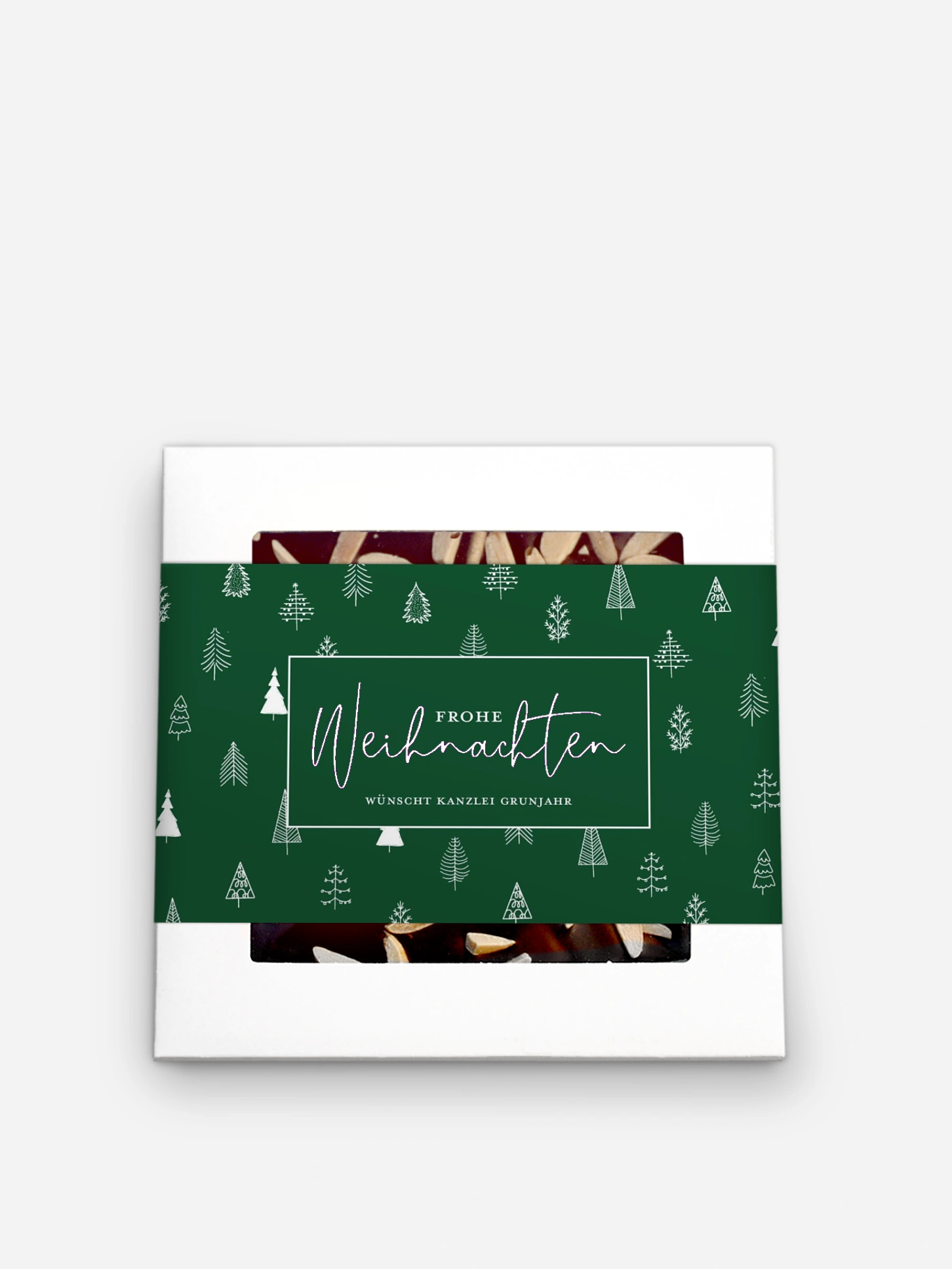 Schokobox geschäftlich Scandi Trees