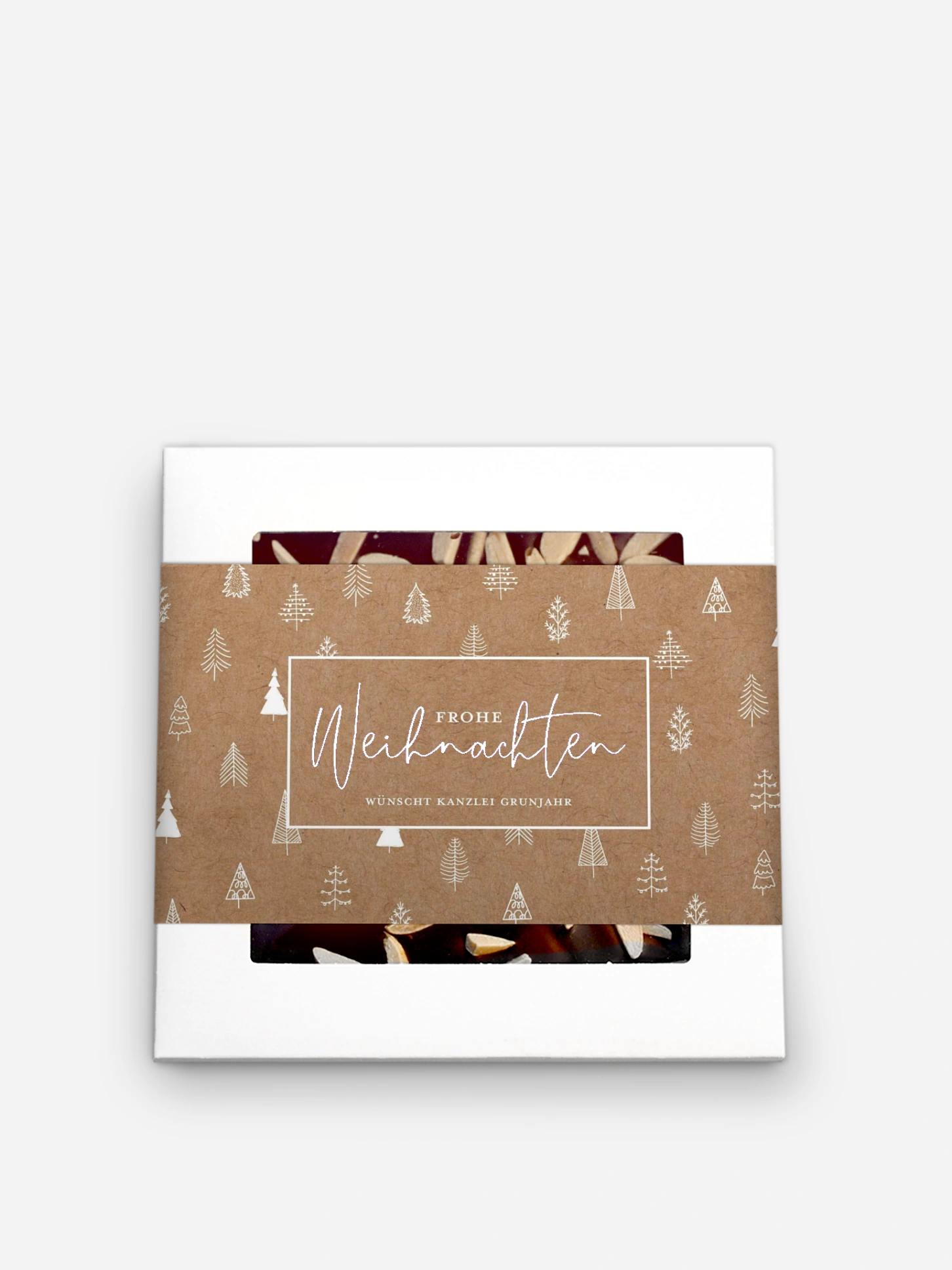 Schokobox geschäftlich Scandi Trees