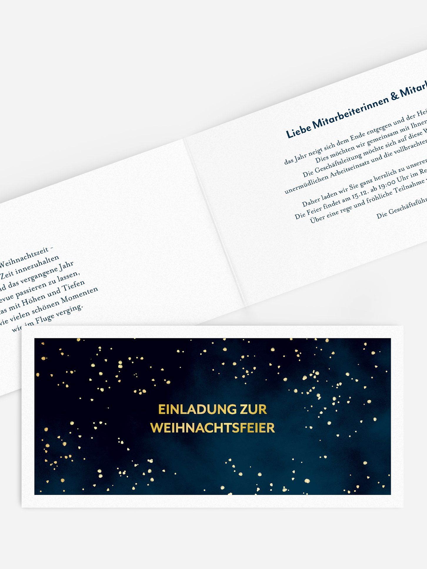 Weihnachtsfeier Himmelsleuchten